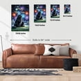thumbnail image 5 of Happy New Year Newfoundland Family Cheer Winter Midnight Firework Vertical Matte Canvas Poster Newfie Dog Lover Gifts Wall Art Home Decor - 02025, 5 of 5