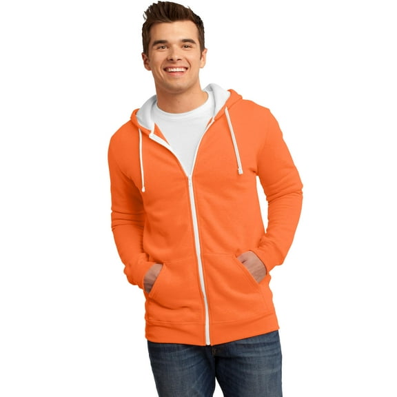 District DT800 Young Men's The Concert Fleece Full Zip Hoodie