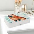 thumbnail image 6 of Pixel Dog PU Leather Bracelet Holder Jewelry Organizer Box with Removable Compartment - Portable Organize Storage Case, 6 of 6