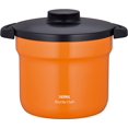 thumbnail image 1 of THERMOS Vacuum Warm Cooker"Shuttle Chef" KBJ-4500 OR (Orange)?Japan Domestic genuine products?, 1 of 5
