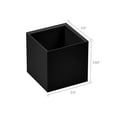 thumbnail image 4 of Bostitch Konnect Pencil Cup Desk Organizer, Pen Cup, 2 per pack, Black, 4 of 9