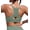 Green, variant on SHARICCA Womens Sport Bra High Impact Cross Back Workout Yoga Wireless Bra