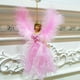 thumbnail image 2 of Muñeca Ángel De Plumas Navideñas Colgantes Para Árbol De Navidad Adornos Decoración Del Hogar, 2 of 2