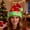 Multicolor a17223 christmas decorations under 5$, variant on Cagogo under $5 Light Up Santa Hat, Christmas Hat with Colorful Lights,Double Layer Flock Fabric Santa Hat,Battery Operated Light Up Hat,Festive Christmas Party Headwear