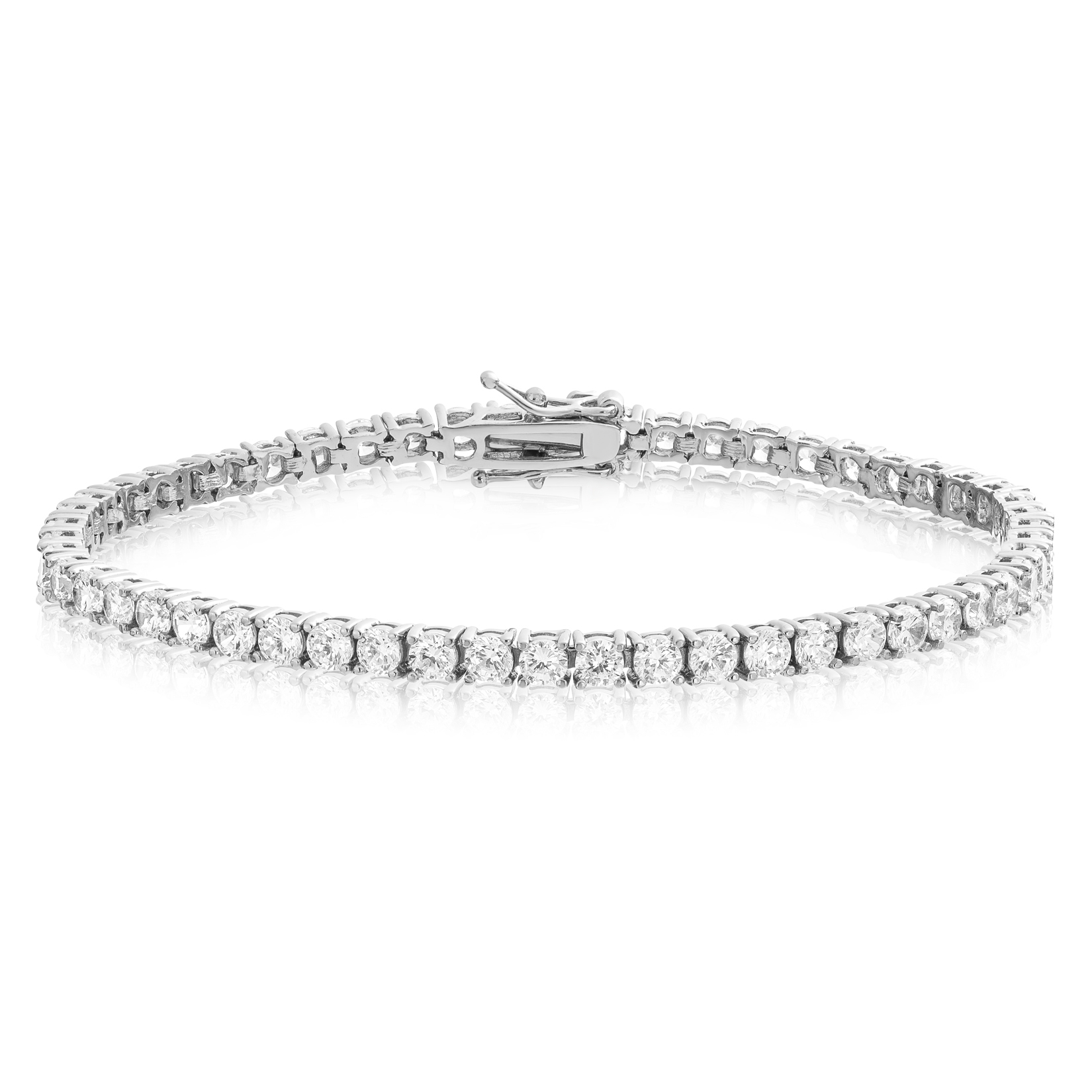 серебряный браслет с фианитами санлайт. теннисный браслет с фианитами серебро. теннисный браслет с фианитами. Tennis браслет цепь swarovski голубой. теннисный браслет с фианитами.