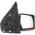 thumbnail image 2 of For Ford F-150 2011 2012 2013 2014 Door Mirror Passenger Side | Power | Heated | Textured Black | Manual Folding | Standard Type | w/Reflector | w/Turn Signal | FO1321407 | 615343497198, BL3Z17682CA, 2 of 6
