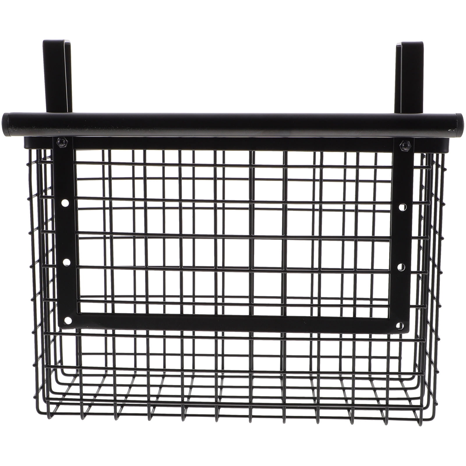 CRILSTYLEO Storage Basket Storage Hanging Basket Carbon Steel Kitchen Organization 1Pack