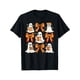 thumbnail image 1 of Coquette Bow Ghost Reading Books Funny Halloween Teachers T-Shirt for Kids, 1 of 6
