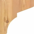 thumbnail image 3 of 3 1/2"W x 8"D x 8"H Monterey Smooth Corbel, Western Red Cedar, 3 of 9