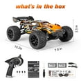 thumbnail image 2 of HAIBOXING RC Cars, 1:18 Scale Hobby Grade Remote Control Cars, 4WD High-Speed Fast RC Trucks 36km/H All Terrains Crawler Vehicle with 2 Rechargeable B, 2 of 6