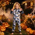 thumbnail image 4 of KPOPLK Toddler Girls Kids Pajama Sets 24M-8Y Snug fit Long-Sleeve Softness Sleepwear Pjs 2pcs Jammies,Size 6-7 Years, 4 of 9