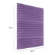 thumbnail image 2 of Persianas plisadas autoadhesivas para cocina medias cortinas opacas para ventana color morado, 2 of 5