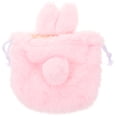 thumbnail image 1 of Shisuyan Plush Bag Cosmetic Storage Bag Plush Rabbit Coin Bag Cosmetic Drawstring Bag, 1 of 8
