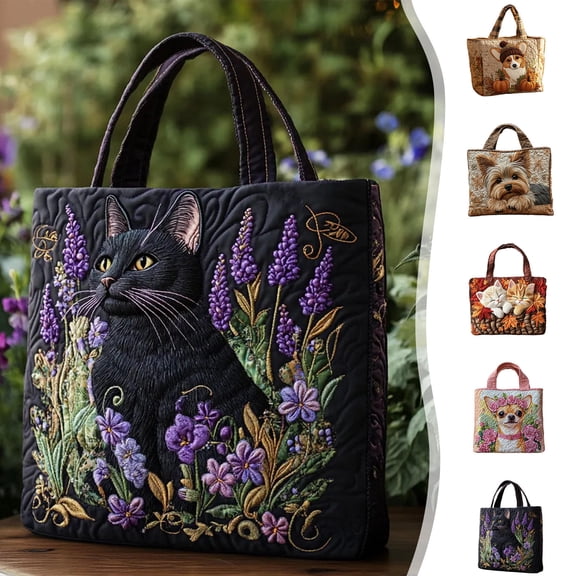 KOYPTL Fashion Tote Bags for Women Girls Large Capacity Shoulder Canvas Bag with Sturdy Handles and Zipper Lightweight Travel Bag for Beach Shopping Working and Daily Use Gifts for Animals Lover