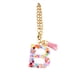 thumbnail image 5 of ¡Gran oferta! Accesorios con dijes de letras para 1 Uds. Lindo llavero con inicial, dije con mango para vaso para mujeres y niñas, 5 of 9