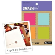K & Company Smash Fabric Square Tabs (Set of 4)