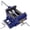 Blue + Steel#9, variant on 5 inch Cross Slide Vise for Drill Press, 2 Way X-Y Milling Vise with Serrated Steel Jaws, Benchtop Clamp for Woodworking and Metalworking, Blue
