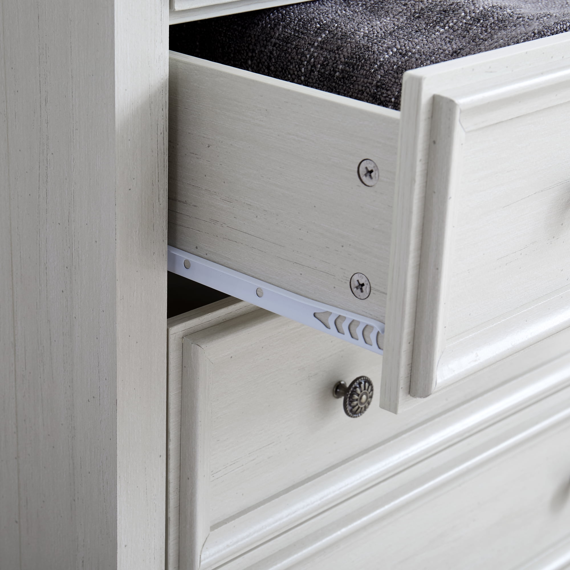 Leumius 5-Drawers Dresser,Farmhouse Tall Chest of Drawers Closet Organizers and Storage for Living Room,Bedroom,Beige