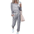 thumbnail image 1 of Conjunto Deportivo PRETTYGARDEN Mujer Estampado Gris 2XL, 1 of 5