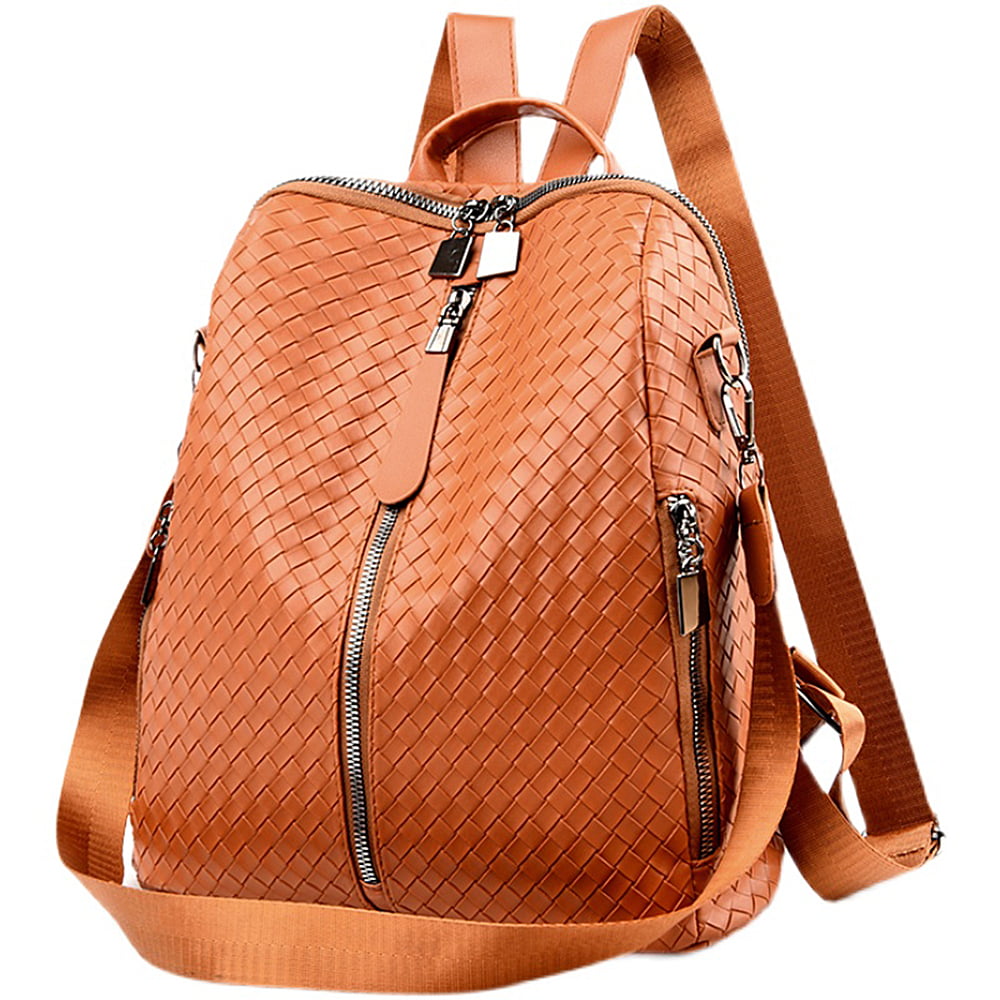 Women Ladies Anti-theft Backpack PU leather Purse Waterproof School Shoulder Bag 