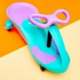 thumbnail image 5 of Joybay Premium LED-Wheel Swing Car Ride on Toy - Turquoise, Great for Both Indoor and Outdoor Play, Endless Riding Fun, 5 of 7