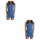 thumbnail image 2 of Jumpingount Vestido estético Faldas casuales Traje de verano Cuello acanalado Cordón Mujer Ropa Sin rebabas Lavable Sexy Azul XL Azul SG 2piezas, 2 of 6