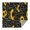 Black Sunflower Word, variant on Beige Sunflower Letter Pattern Square Tablecloth,Waterproof Square Table Cover,Wipeable Spillproof Washable Table Cover for Home Kitchen Party Decor 42"X42"(107x107cm)