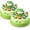 2pcs, variant on Bounce and Catch Frog Board Game, Musical Rotating Pop Up Lily Pad Frog Catching Game with Silent Modes, Side Storage, 10 Mini Frogs & 2 Catching Nets for Family Game Nights