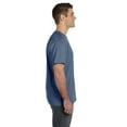 thumbnail image 3 of LAT Mens Fine Jersey Short Sleeve Tee (6901), Indigo, 2X, 3 of 3