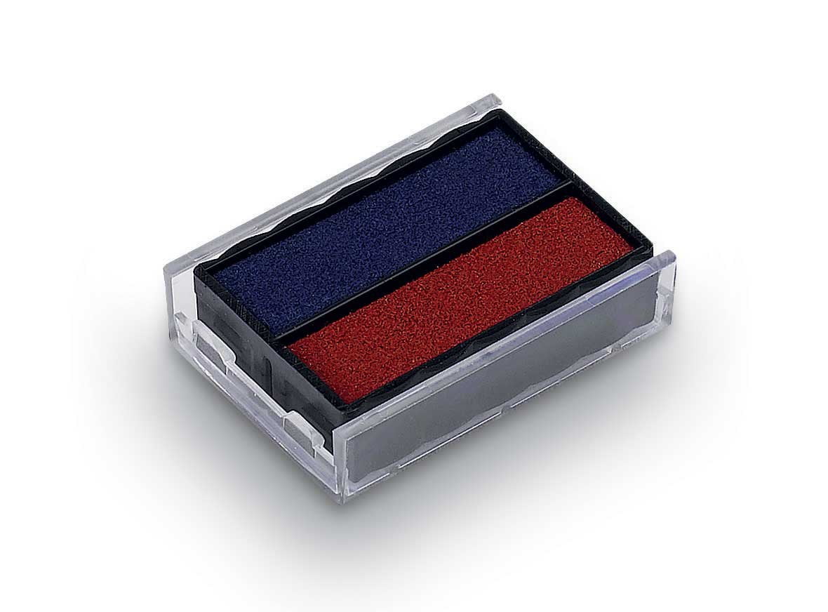 Rubber Stamp Creation Replacement Pad for Trodat 4850 Self Inking Stamp Blue Red Ink Color by Rubber Stamp Creation