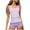 Z6-Purple-girls summer swimwear, variant on MKOSPLRT Girls Swimsuit Two Piece Tankini Swimsuits with Boyshort Ruched Bathing Suit Color Block Teen Girls' Swimwear Size 7-16Y