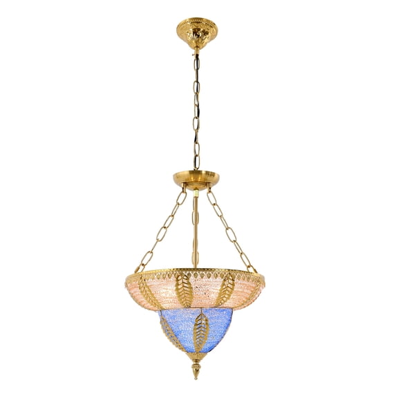 Ceiling Pendant Light Fixture, Bohemian Style Pendant Light, Height Adjustable Pendant Light