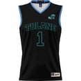 thumbnail image 2 of Youth GameDay Greats Black #1 Tulane Green Wave Lightweight Basketball Jersey, 2 of 3