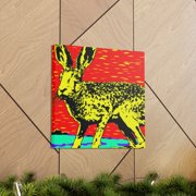 Jackrabbit Pop Art - Canvas