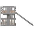thumbnail image 6 of Triple Tree Adult Twin-over-Twin Bunk Beds Gray, 104 lb, 6 of 9