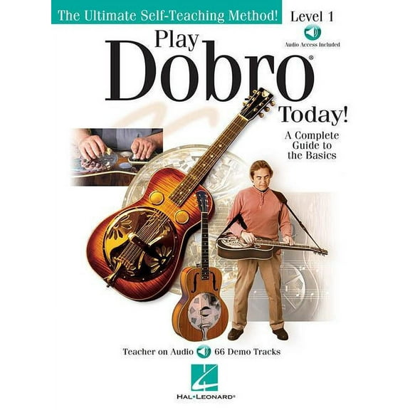 Hal Leonard Play Dobro Today!  Level One (Book/Audio Online)