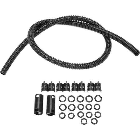 Windshield Washer Hose Kit 50cm for Vehicles with Corrugated Hose