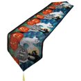 thumbnail image 1 of Halloween Table Runner Linen Decorative Tablecloth With Tassels Party Home Table Decor, 1 of 5