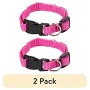 (2 pack) Pet Champion Dog Collar Small Pink, 1.0 CT