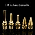 thumbnail image 3 of Zeiwohndc Melt Adhesive Applicator Nozzle Tip Copper Construction For Crafting Projects, 3 of 13