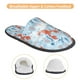 thumbnail image 3 of Balery Lobsters Pantuflas de Casa de Felpa Silenciosas con Diseño Estampado, Zapatillas Cómodas Antideslizantes de Algodón para Interior-Large, 3 of 8