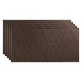 thumbnail image 1 of FASÄDE Border Fill Decorative Vinyl 2ft x 4ft Glue Up Ceiling Panel in Smoked Pewter (5 Pack), 1 of 5