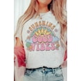 thumbnail image 3 of SUNSHINE AND GOOD VIBES GRAPHIC T-SHIRT, 3 of 4
