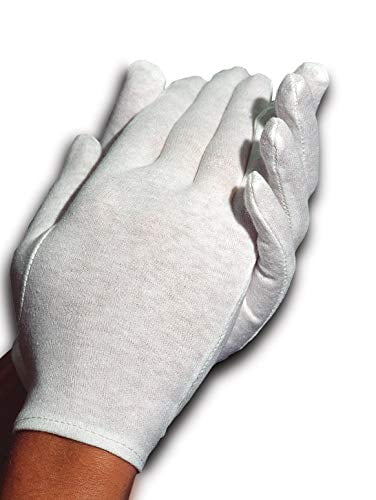 Details about   George Glove Company Dermal Gloves 100% Cotton Medium Size 1 PR Pack of 6 