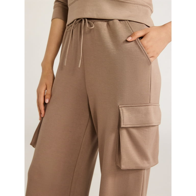 Scoop Women's and Women's Plus Ultimate ScubaKnit Wide Leg Scoop Women's and Women's Plus Ultimate ScubaKnit Wide Leg