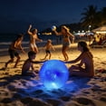 thumbnail image 6 of LED Light Up Beach Ball 40cm Glowing Floating Pool Toy Waterproof PVC Inflatable Sphere for Night Swimming Party Outdoor Indoor Dark Games Summer Backyard Activities, 6 of 6