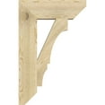 thumbnail image 3 of Ekena Millwork 6"W x 22"D x 34"H Balboa Slat Rough Sawn Bracket, Douglas Fir, 3 of 4