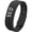 Black, variant on Fitness Bracelet with Direct USB Charging, No App Needed, Step Calorie Distance, Water-Resistant Silicone Wristband, Ideal for Students Seniors