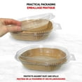 thumbnail image 3 of Starfrit Air Fryer Liners - 50Pcs Disposable Parchment Paper Liners - Non-Stick - Oil Proof - Waterproof - 8” Square for 5-8Qt Baskets, 3 of 6