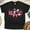 Black, variant on Nurse Graphic T-Shirt | Pink Bow and Heart Medical Icons Tee, Ash, Size M